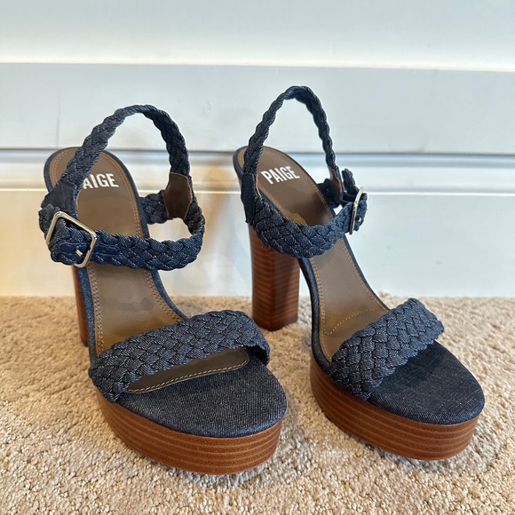 Paige Platform Sandals - Picture 1 of 4